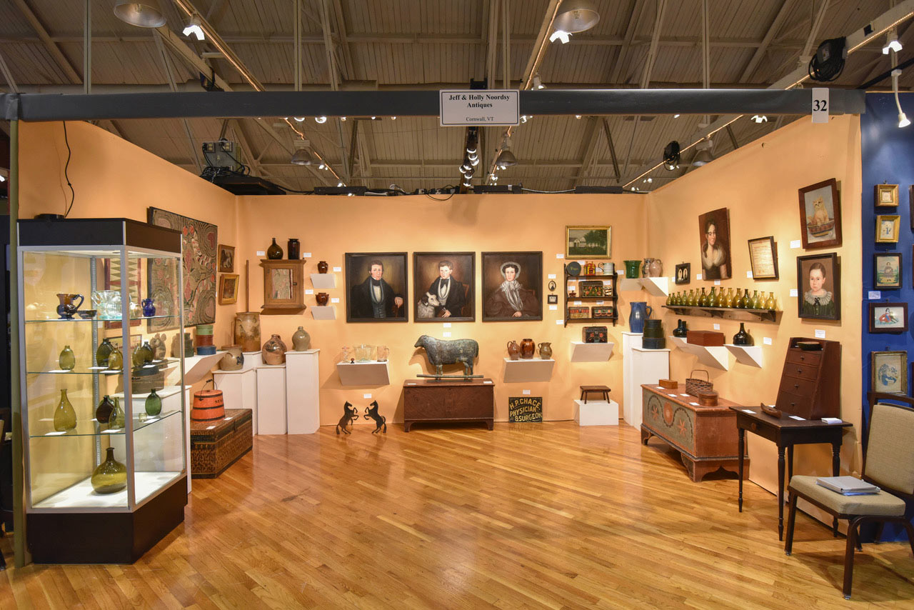 New Hampshire Antiques Show Booth - 2017