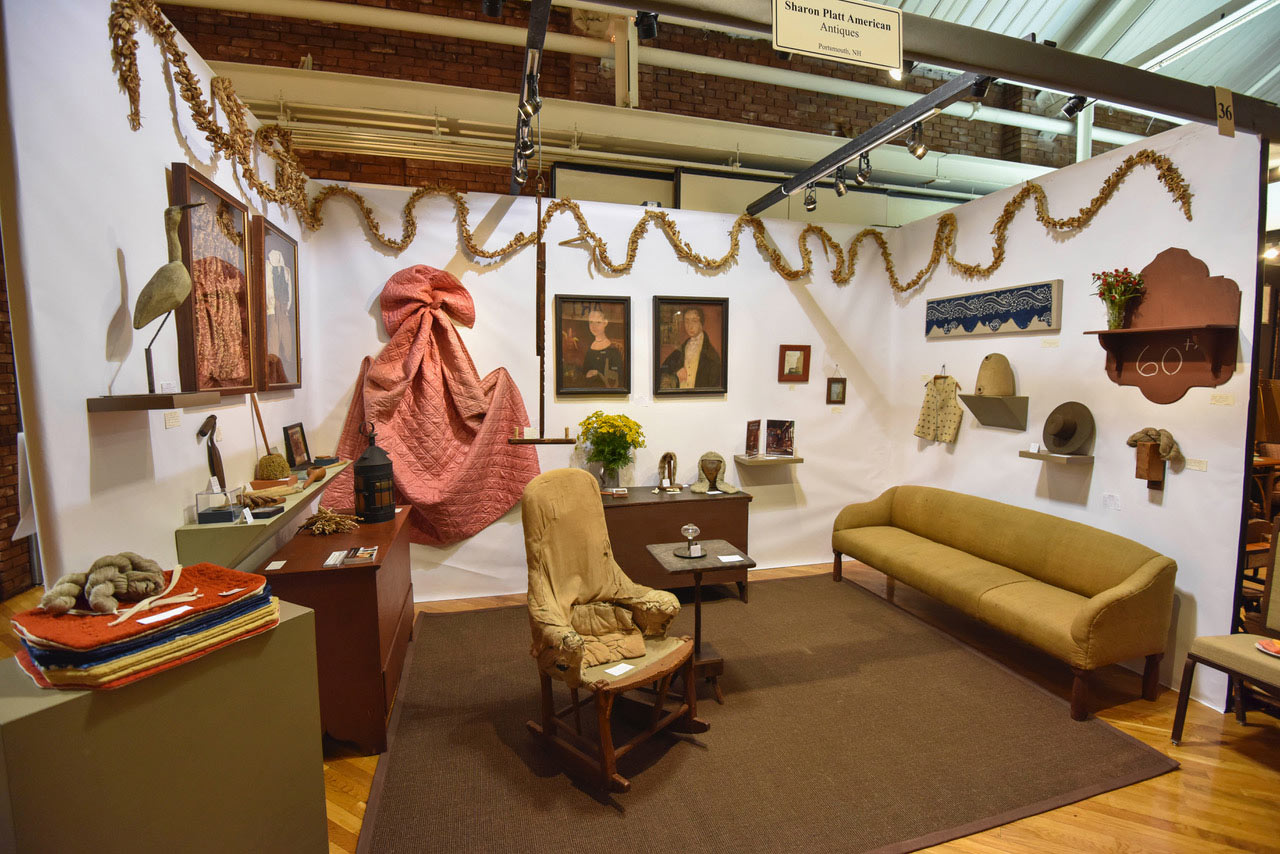 New Hampshire Antiques Show Booth - 2017
