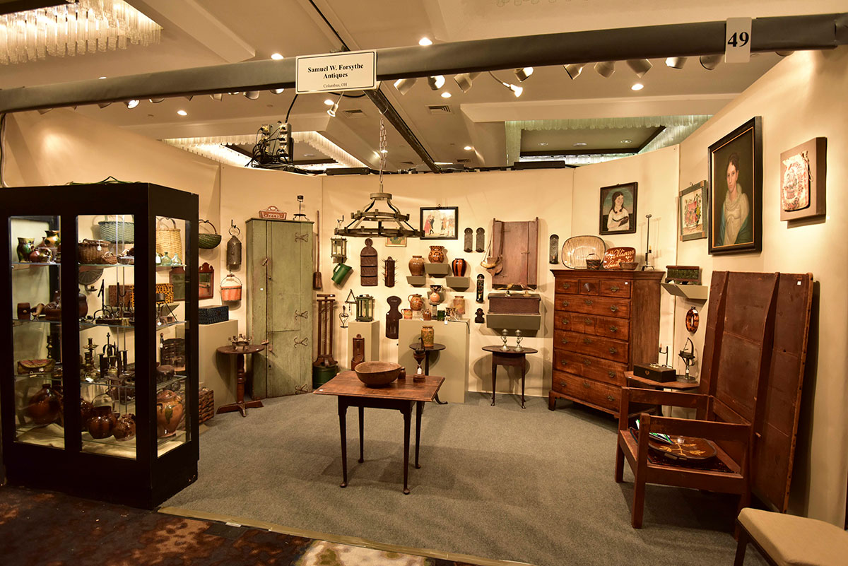 New Hampshire Antiques Show Booth - 2018