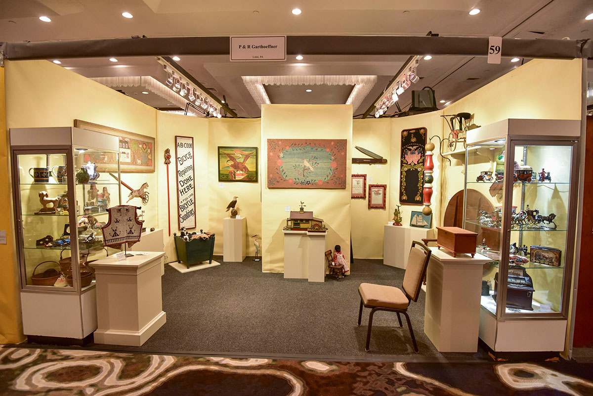 New Hampshire Antiques Show Booth - 2018