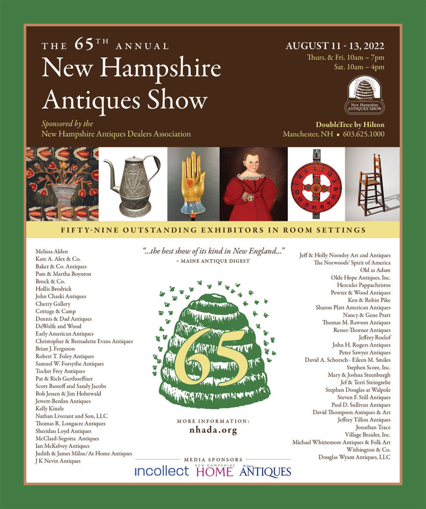 New Hampshire Antiques Show - 2022 Ad