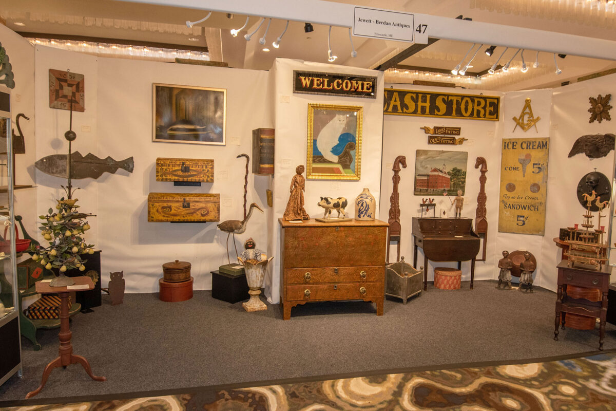 Jewett-Berdan Antiques - 2022 NH Show Booth