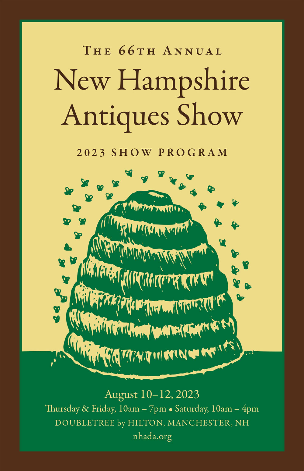 NH Antiques Show Program Cover - 2023