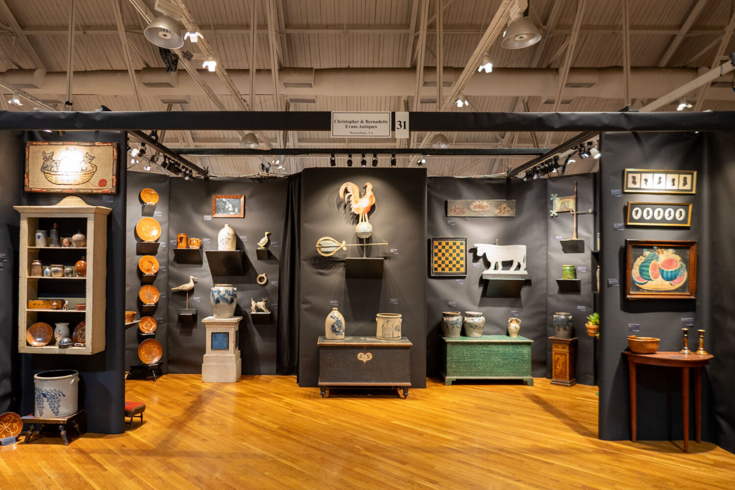 Christopher & Bernadette Evans Antiques at the 2025 Show
