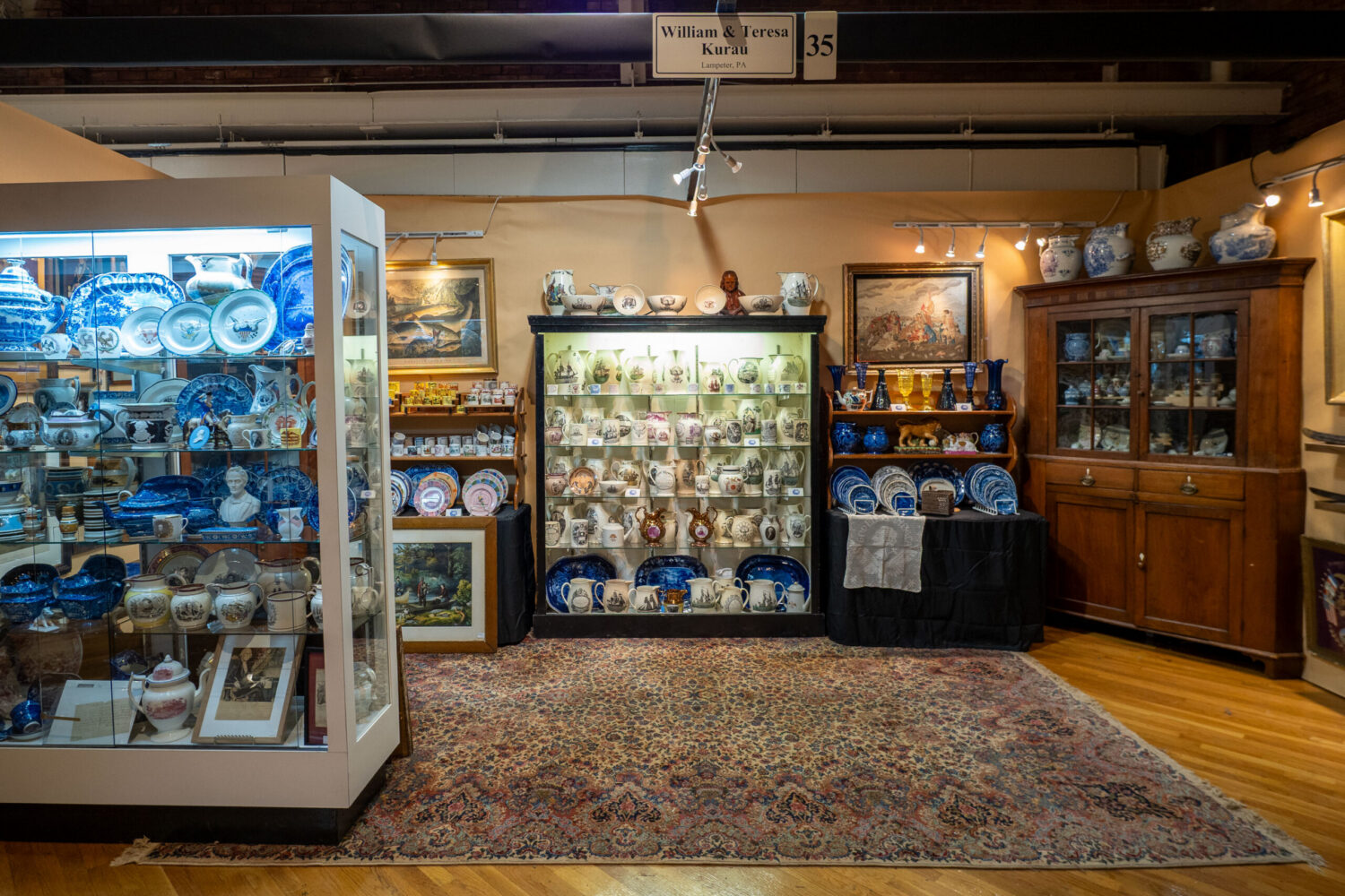 William R. & Teresa F. Kurau Booth at the 2025 Show
